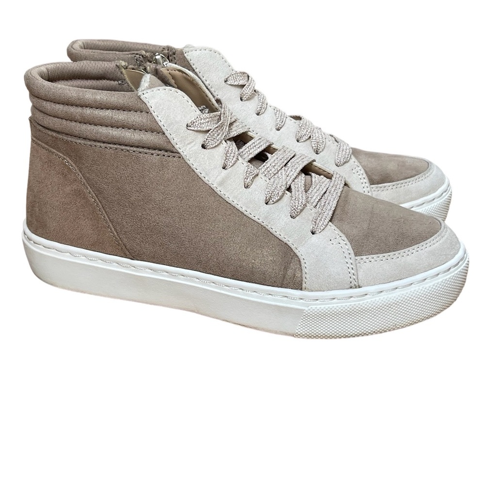 Womens Dr. Scholls High Top Sneaker Bootie Super Comfy Size 7 EUC